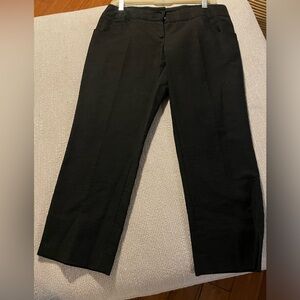 Vintage Dolce & Gabbana black hip hugger pants